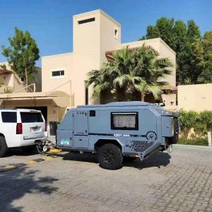 Wholesale Hard Roof Pop Up Trailer Njstar RV Off Road Hybrid Caravans from china suppliers