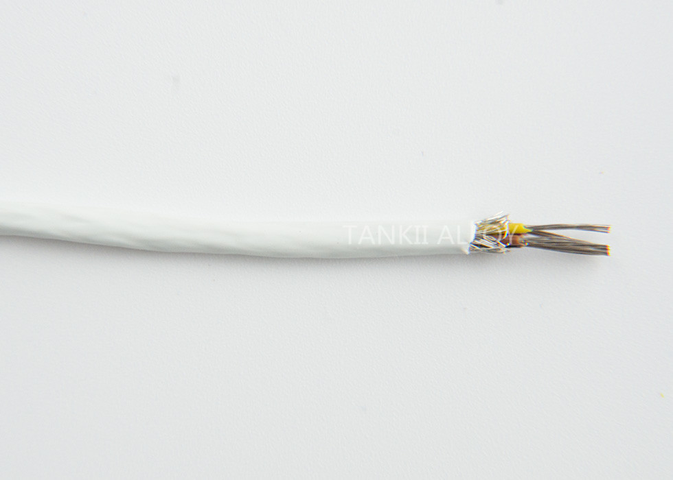 Tankii Green / White / Black 20 Awg 24 Awg Thermocouple Extension Cable Type K With Ptfe Insulation