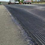Fiberglass Geogrids Retaining Wall Asphalt Road Reinforcement