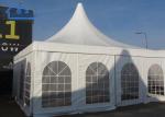 Good Quality Custom Outdoor Anti-UV Fashionable Luxury Tower White Canvas Tent