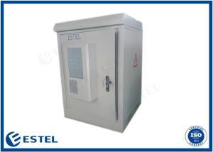 Wholesale One Compartment DC48V Outdoor Telecom Enclosure Galvanized Steel Two Doors from china suppliers