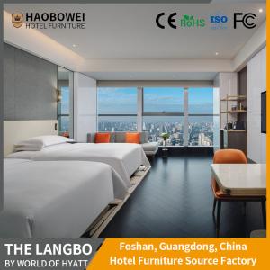 Wholesale Customized 5 Star Modern Style Hotel Furniture Foshan Double Bedroom Set OEM/ODM from china suppliers