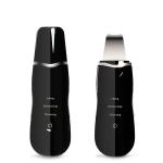Black Multifunction Beauty Device Skin Scrubber ABS And Stainless Steel Material