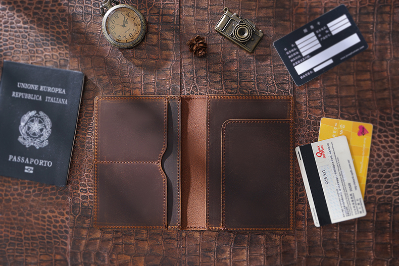 Low MOQ Mix Models Popular Men's Wallet Real Leather Bifold Wallet Customized