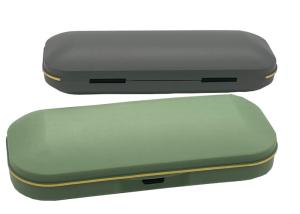 Wholesale Gold Stripe 150mm Plastic Glasses Case from china suppliers