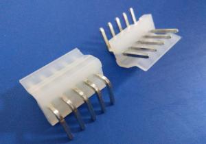 Wholesale White Wafer Molex 3.96 Mm Connector , Durable DIP Small 5 Pin Connector from china suppliers