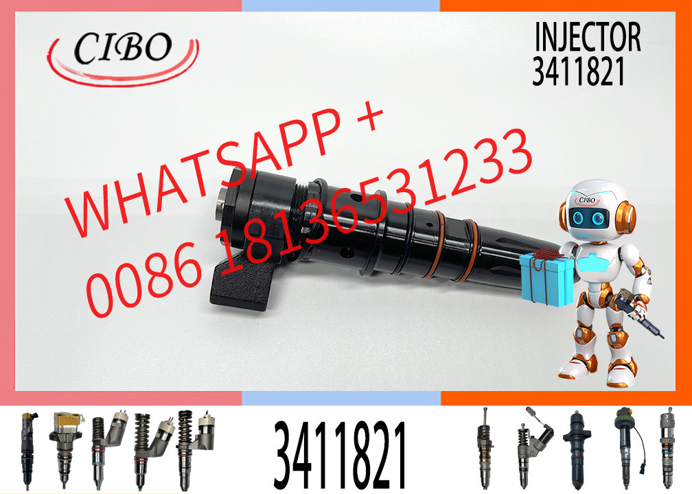 Diesel Common Rail Injector 3406604 3411821 3071497 3087648 4914328 3018835 3079946 for C-ummins M11 Engine