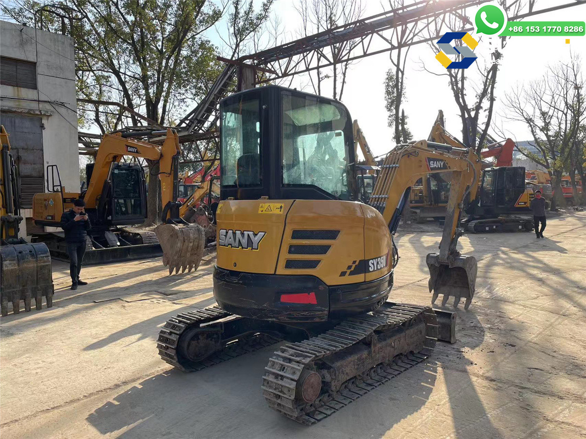 SY35U 3.5TON Weight China Supplier 100% New Machinery Production Sany 35u Mini Excavator