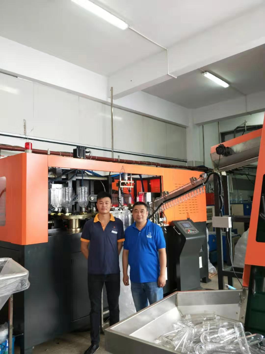 Full Automatic Stretch Blow Molding Machine 2L Pet Bottle 600ml