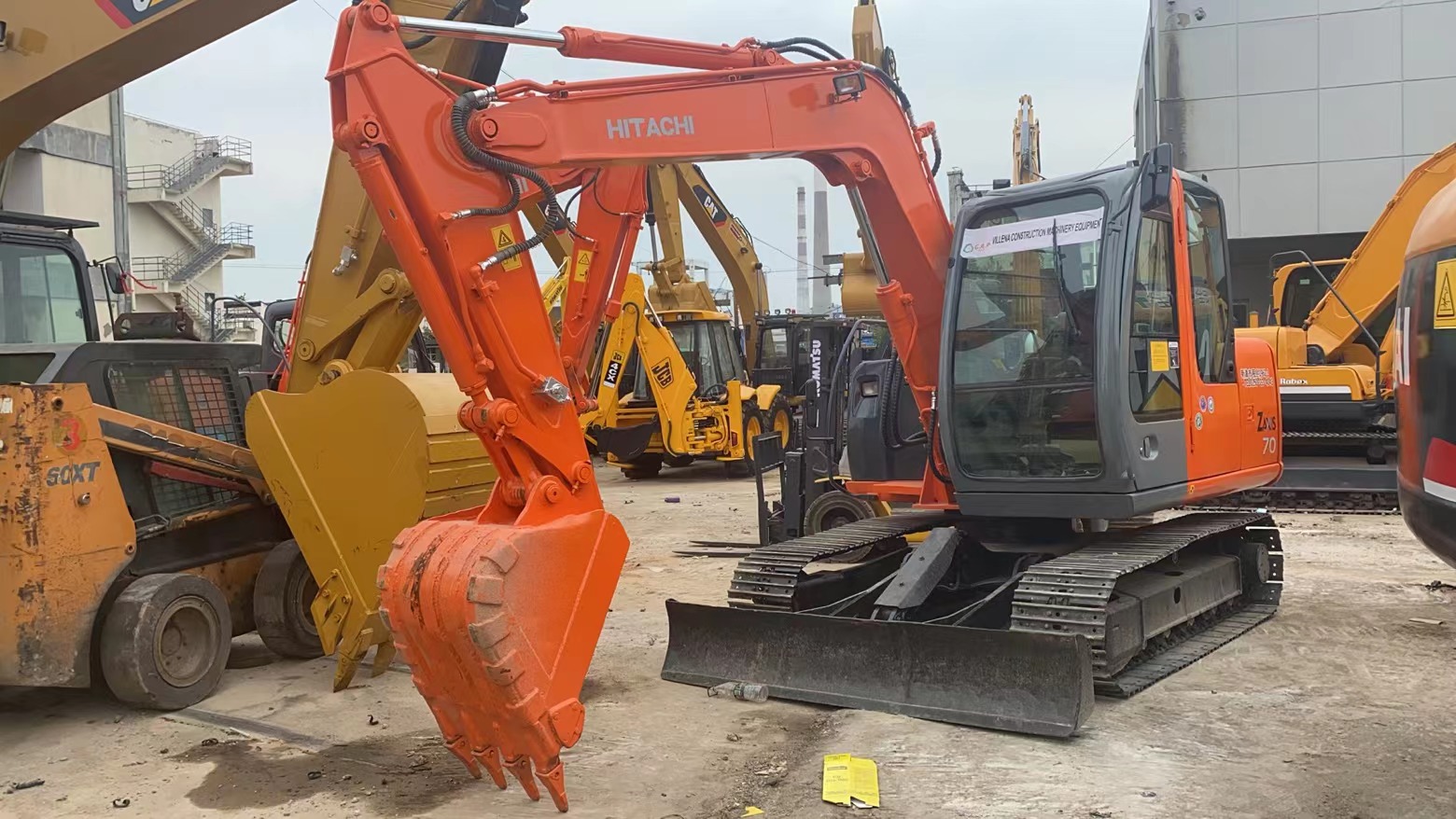 Used Excavator hitachi ZX70 mini excavator ZX70 ZX75 second hand excavator in japan