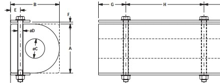 D type marine rubber fender with high quality