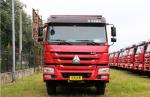 3825 + 1350mm Wheel Base Heavy Duty Truck Trailers / Dump Truck Sinotruk Howo