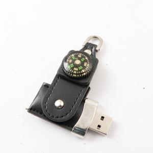 Wholesale Full Memory 2.0 3.0 Leather USB Flash Drive 16GB 32GB ROSH Approved from china suppliers