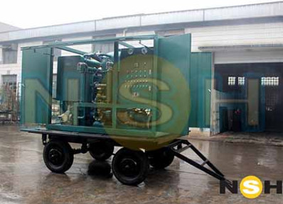 50Hz Transformer Vacuum Oil Purifier Double Stage High Voltage For Degassing