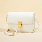 Daily Life Genuine Leather Ladies Tofu Bag Luxury Design Handbag Purse Small