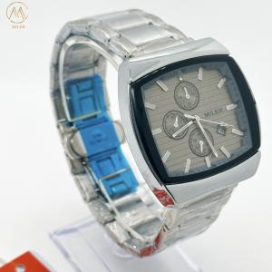 Wholesale Stainless Steel Waterproof Brand Wristwatches Quartz for Men Luxury Fashion Business Watch Custom Logo from china suppliers