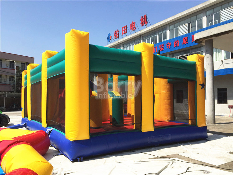 Fire - resistant Big Inflatable Bounce House With Slide Combo SCT EN71