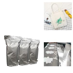 Wholesale 1KG/Bag DTF Hot Melt Powder Pu White Adhesive Powder for Heat Transfer Printing from china suppliers