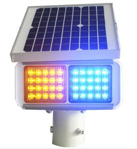 Wholesale Reflective 12V 4AH Solar Powered Warning Lights , Solar burst light from china suppliers