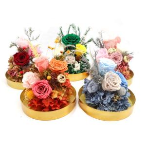 Wholesale Real Natural Everlasting Rose In Glass Dome Gift For Valentine's Day from china suppliers