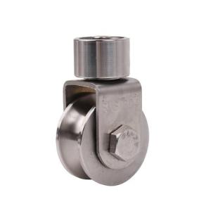 Wholesale Galvanized Finish Hanging Door Roller Stainless Steel from china suppliers