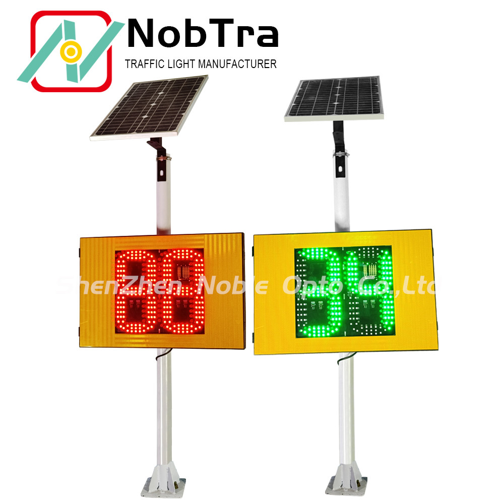 Solar Powered Led Display Pole Mount Radar Speed Sign For Speed Measurement