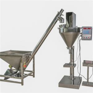 Wholesale SGS Powder Auger Filler , 1.8KW 20B/Min Powder Pouch Filling Machine from china suppliers