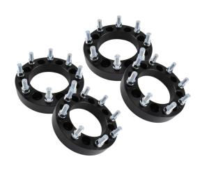 Wholesale Set of 2 1.5&quot; 8x6.5 Black Wheel Spacers | Black Fits Chevy Silverado 2500 Trucks 3500 from china suppliers