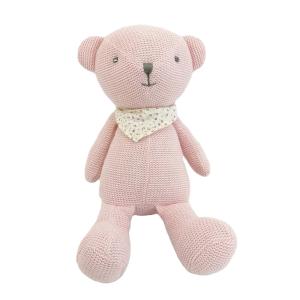 Wholesale Customized PP Cotton Stuffed Animal Toys Plush Blue Little Bear Baby Gift from china suppliers