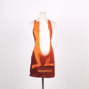 Wholesale Digital Printed Apron Cute Animal Fox Pinafore For Kitchen Baking Cooking from china suppliers