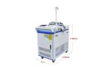 Compact Fiber Laser Welding And Cutting Machine 3000W OEM Water Cooling
