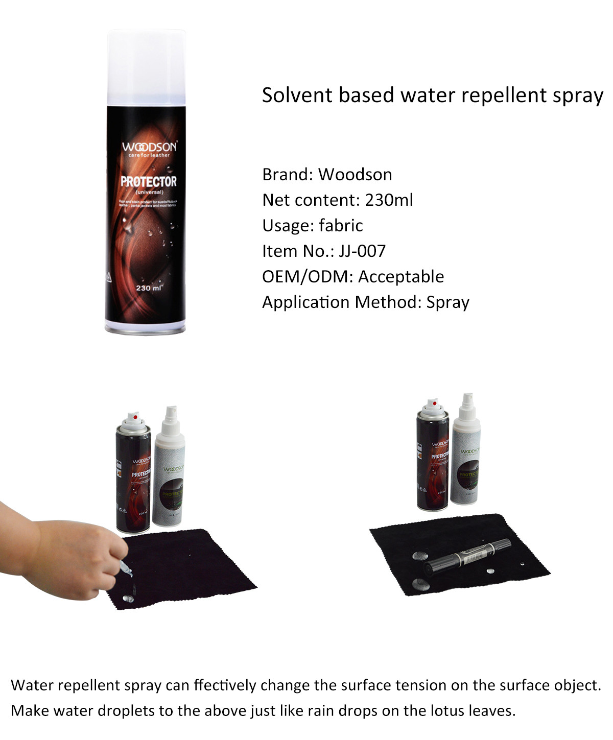 230ML Antipollution Furniture Care Protection Kit Waterproof Spray For Leather Shoes