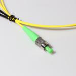 FC APC Single Mode Duplex 9/125um Optical Fiber Patch Cord