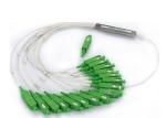 1x16 mini steel tube Optical Fiber Splitter, plc fiber optic splitter