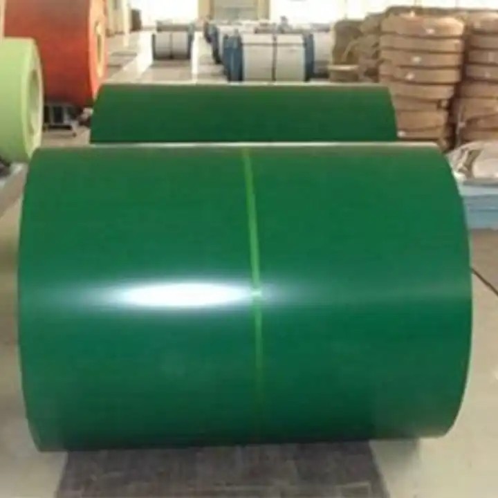 Slit Edge PPGI Prepainted Galvalume Steel Coil 1000-6000mm Colour Coated Sheet Coil