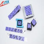 Fast heat dissipation pad 50 shore00 violet thermal conductive pad silicone soft