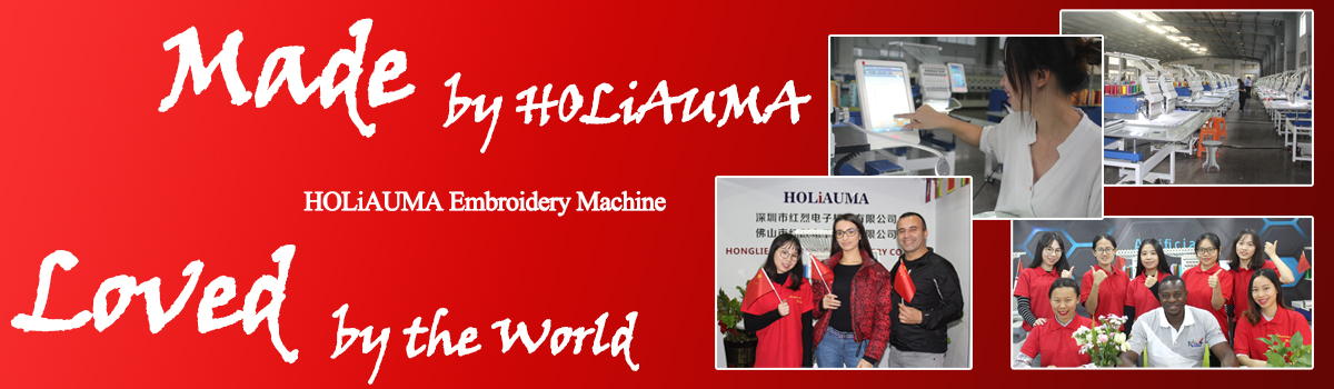 HOLiAUMA best computer embroidery machine supplier HO1501L 360*1200mm single head large flat embroidery machine for sale