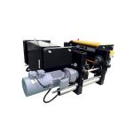 3 Phase 1 Ton European Electric Wire Rope Hoist Low Speed Wireless Remote