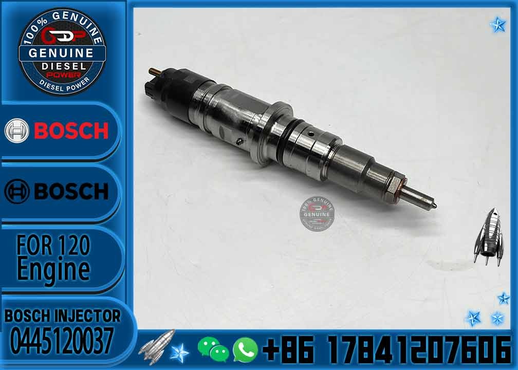 0445120037 COMMON RAIL INJECTOR CUM-MINS C-ASE 87538123 3965750 4940171 5263306