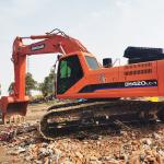 Korea Doosan DH420-7 Used Excavator Equipment Tracked 42 Ton