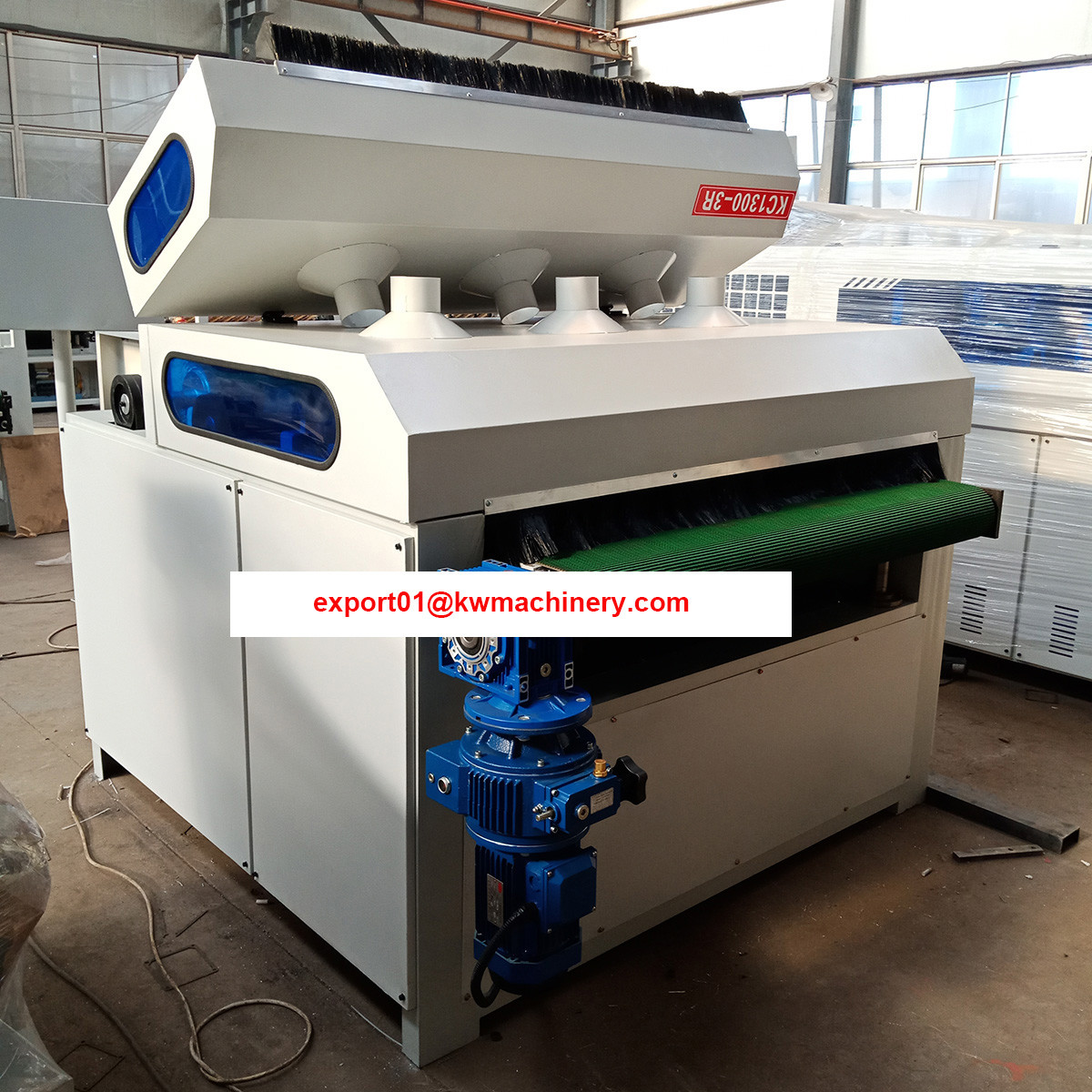 wood grain making machine with steel roller brush for woodworking