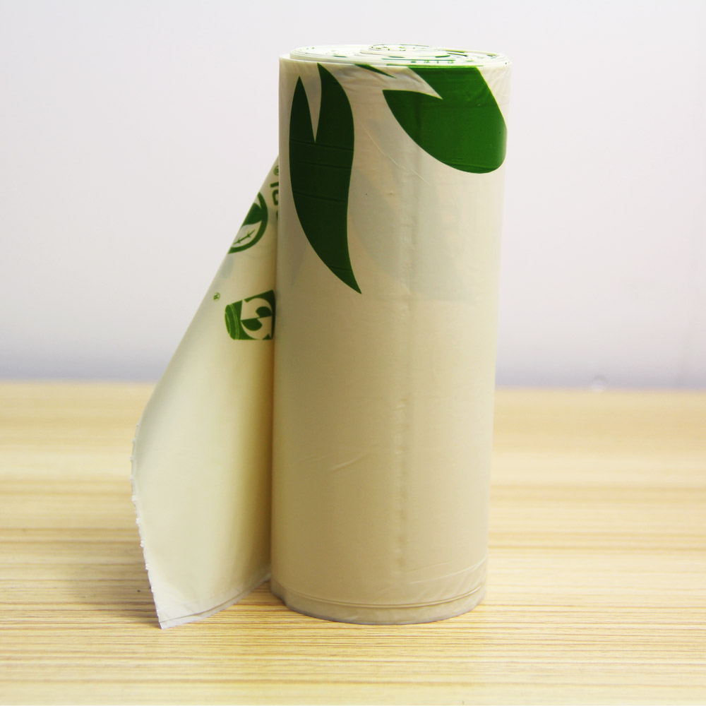 Portable Pet Degradable Grocery Garbage Rubbish Printed Plastic Garbage Shopping Tube Bag Bags On Roll