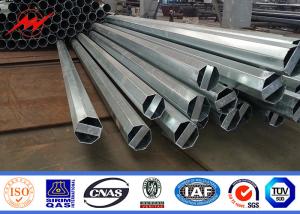 Wholesale 9 Meter Galvanized Steel Tubular Pole Steel Utility Poles ASTM A123 Standard from china suppliers