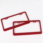 Custom 3D Printing Parts Bling Metal Embossed Pink Crystal Rhinestone Car Number