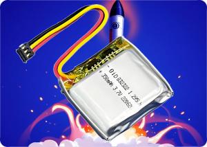 Wholesale 3.7V 370mah Lithium Battery Pet Li Ion Battery 1C Discharge 500 Cycles from china suppliers