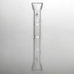 Pocket Size Glass Bongs Accessories 7mm Od Mini Glass Filter Tips Flat Mouth