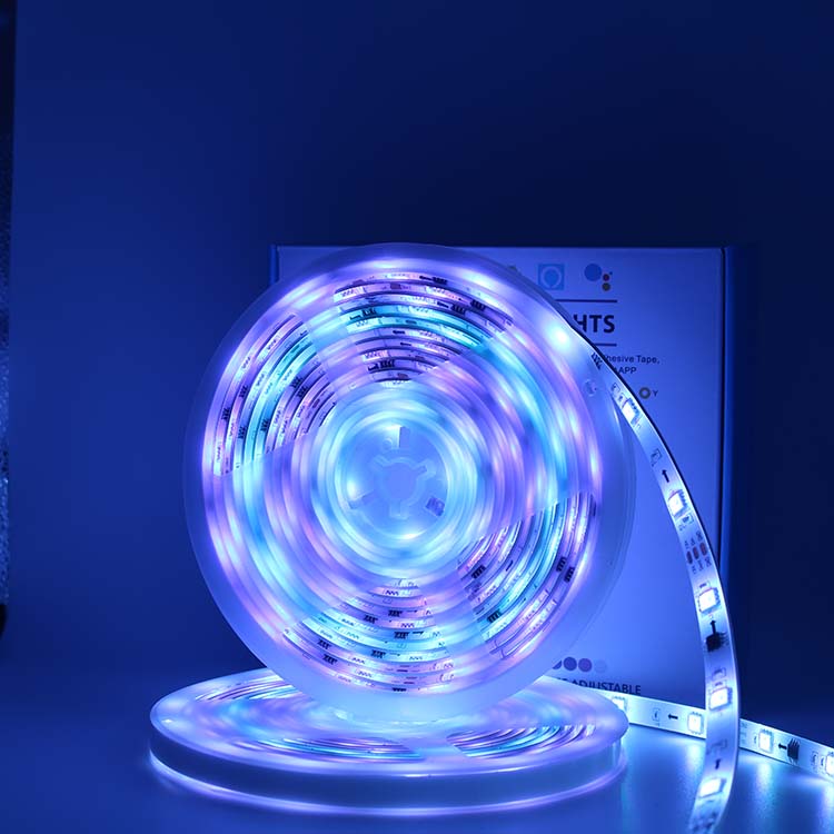 Smd5050 Dreamcolor LED Strip Lights Voice Control Ws2812 2811