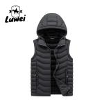 Zipped Plus Size Bubble Vest Quilted Outdoor Waistcoat Vest With Pocket