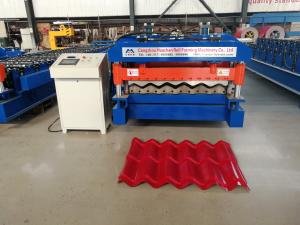 Wholesale 5.5kw Glazed Tile Forming Machine , High Speed Roof Tile Manufacturing Machine from china suppliers