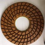 3 Inch Resin Floor Polishing Pads 7mm For Granite Floor ISO9001 Certified
